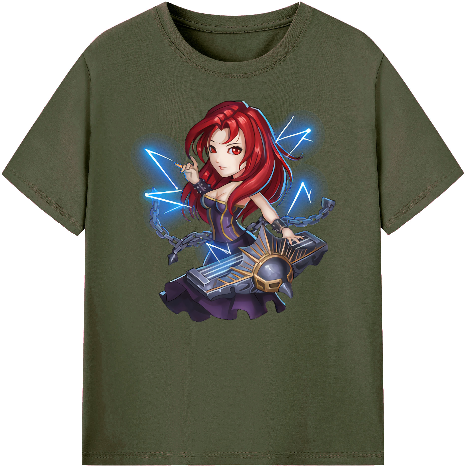 リーグ・オブ・レジェンド League of Legends LOL 綿100％ メンズ半袖Tシャツ｜肌触りやわらか＆通気性